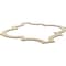 Ekena Millwork 66 56W x 66 56H x 38T Large Marrakesh Decorative Fretwork Wood Ceiling Panels, Birch CELW67X67X0375MRKBI - alternate 3